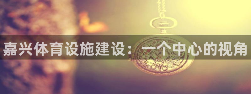 意昂体育4联系电话：嘉兴体育设施建设：一个中心的视角