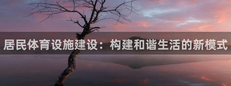 意昂4代理：居民体育设施建设：构建和谐生活的新模式