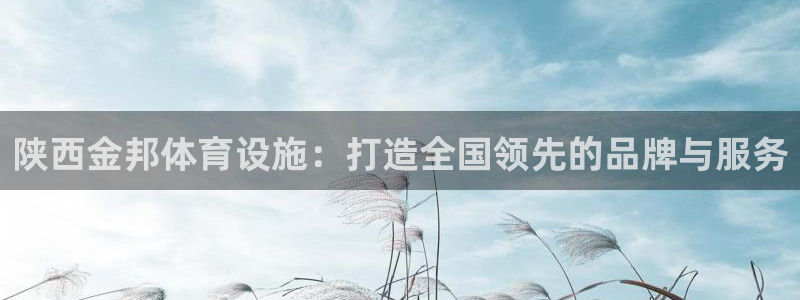 意昂4集团官网首页：陕西金邦体育设施：打造全国领先的