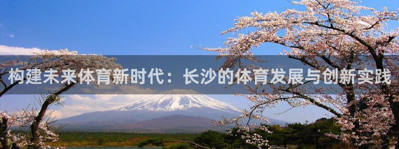 意昂体育4官方客服电话：构建未来体育新时代：长沙的体