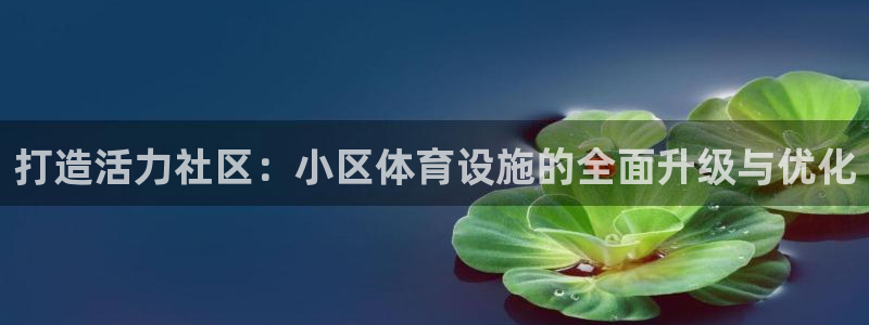 意昂体育4招商电话地址查询：打造活力社区：小区体育设